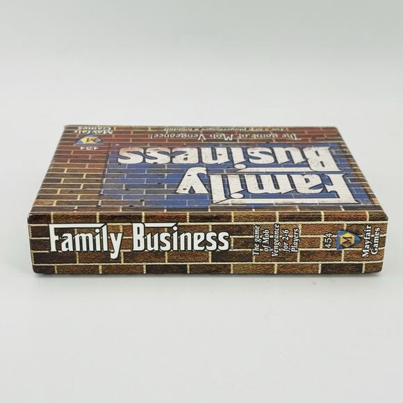 Original Family Business Mob Vengeance Gangster Card Game Mayfair Complete - Picture 4 of 16